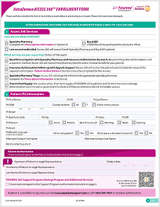 Snapshot of Access 360 Form