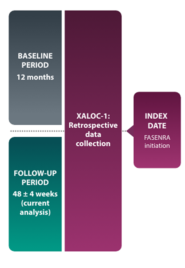 Flow Chart Representing XALOC-1 Study Design